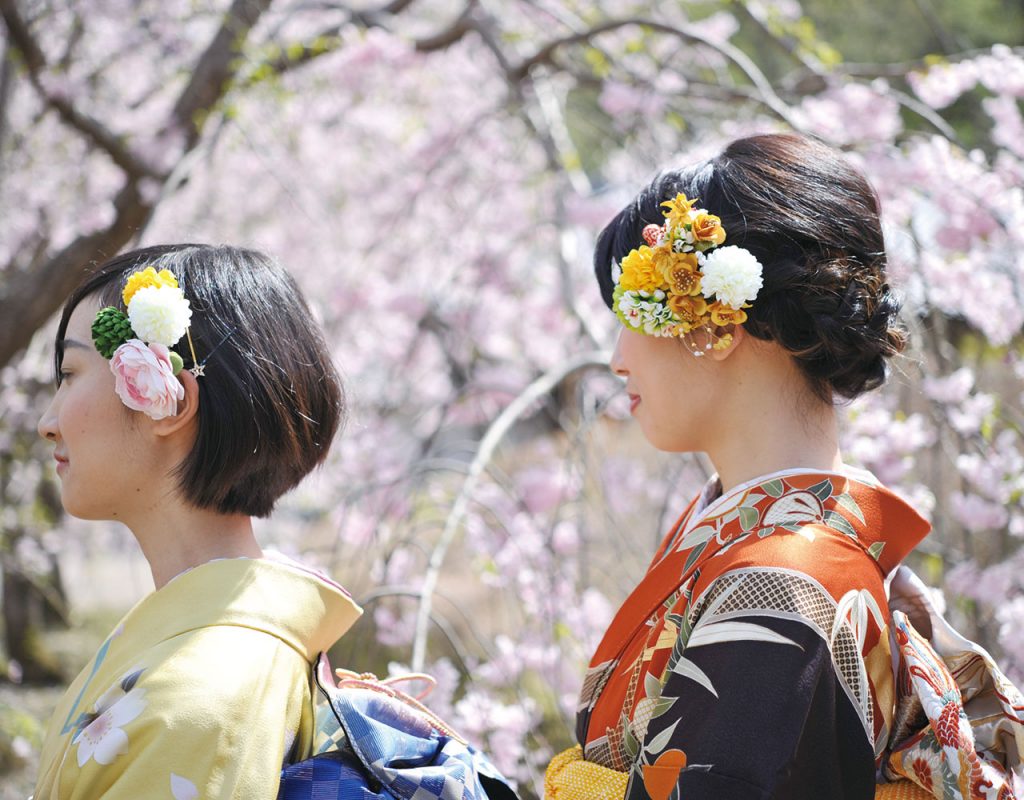 ショートでもロングでもできる 振袖に似合う髪型 Kimono みやこや 栃木県足利市 群馬県太田市の振袖専門店