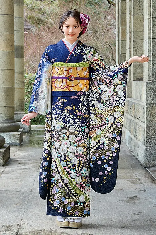 HATACHI No.3006 | 【KIMONO みやこや】振袖選び・レンタル｜栃木県足利、佐野、群馬県太田、館林、邑楽、桐生