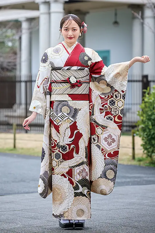 HATACHI No.3007 | 【KIMONO みやこや】振袖選び・レンタル｜栃木県足利、佐野、群馬県太田、館林、邑楽、桐生