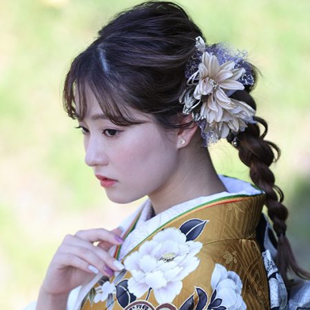 秋に前撮りする人のための「振袖ヘアアレンジ＆帯結び」特集