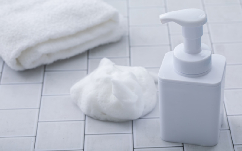 朝のスキンケア